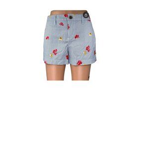Old Navy Floral Chino Everyday Short/Cotton Zip 8